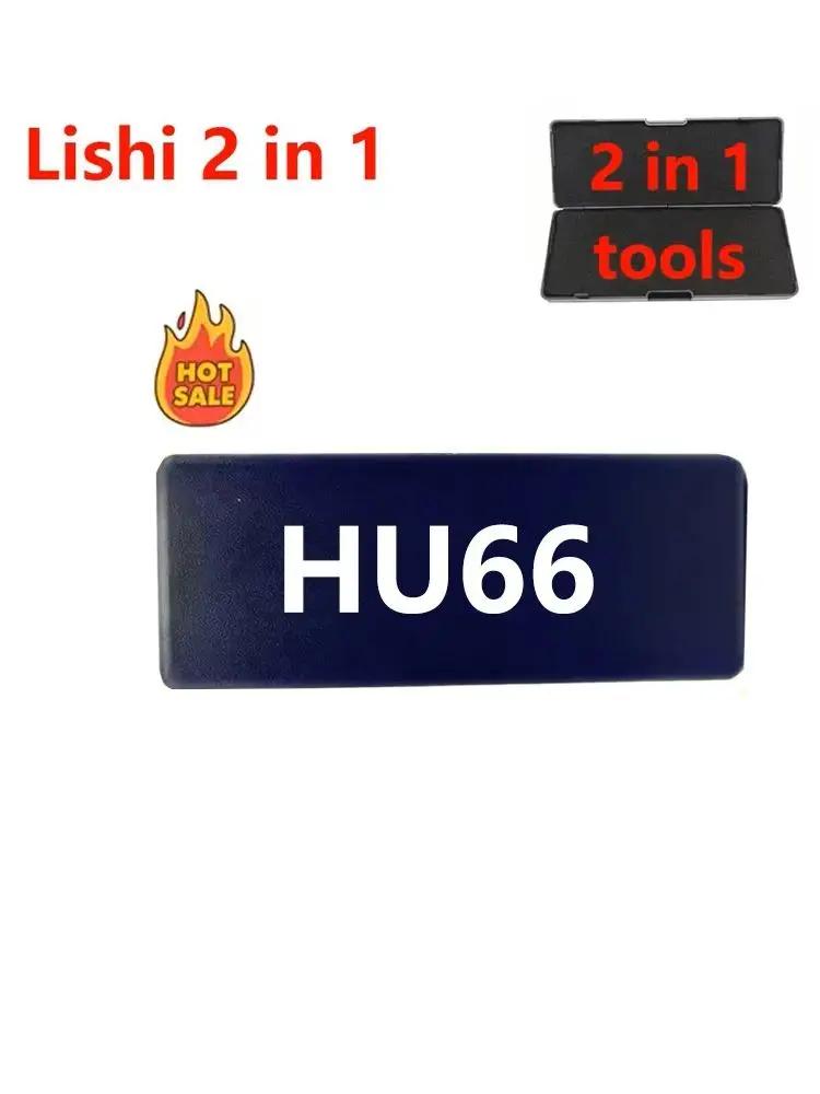 Lishi-Outils de serrurier automatique, 2 en 1, WT47T