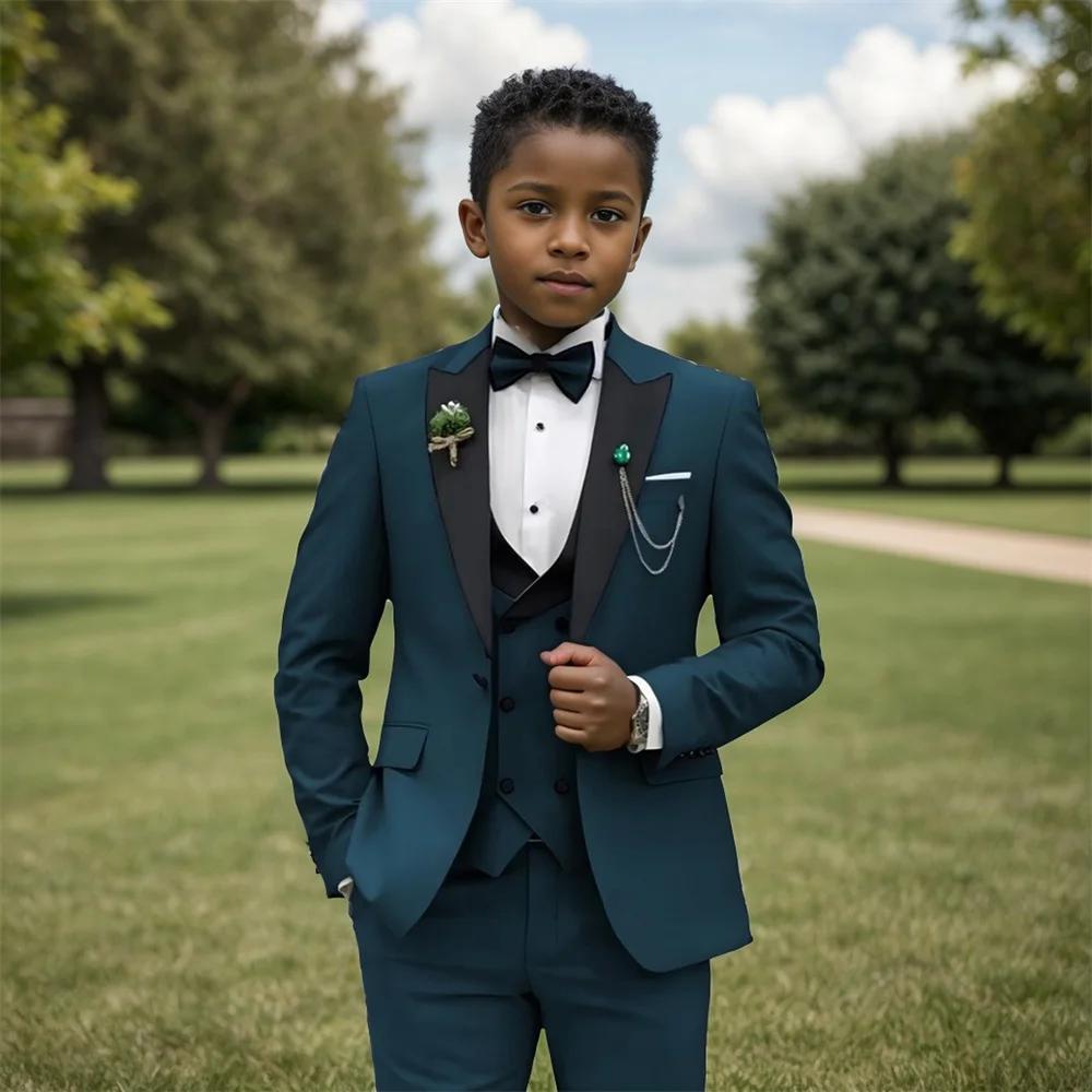Costume d'anniversaire pour garçon, classique, porte-anneau, vêtements pour enfants, costume de Perf