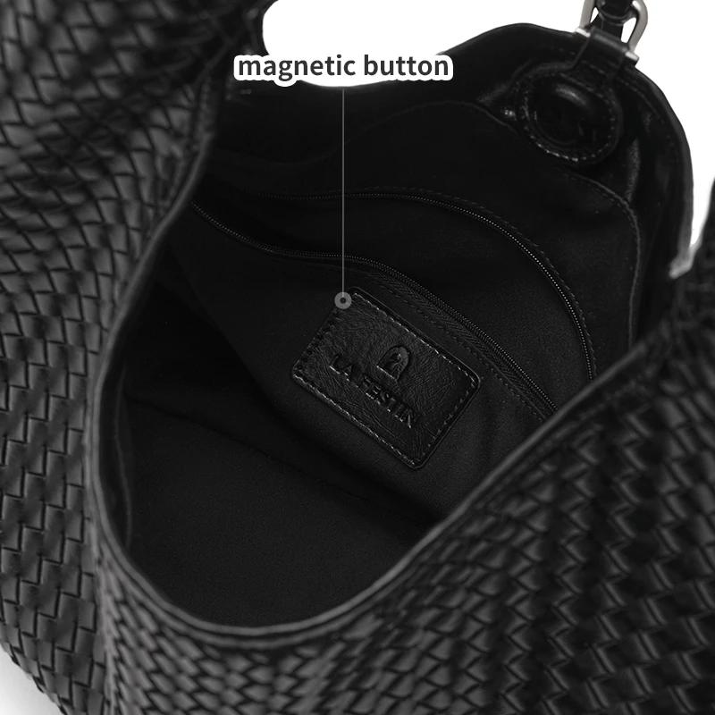 LA FESTIN Original tissé sac fourre-tout pour femmes nouveaux sacs féminins mode sac à bandoulière g