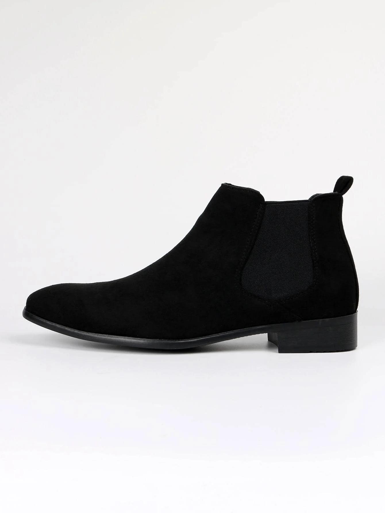 Bottes classiques à double élasticité pour hommes
