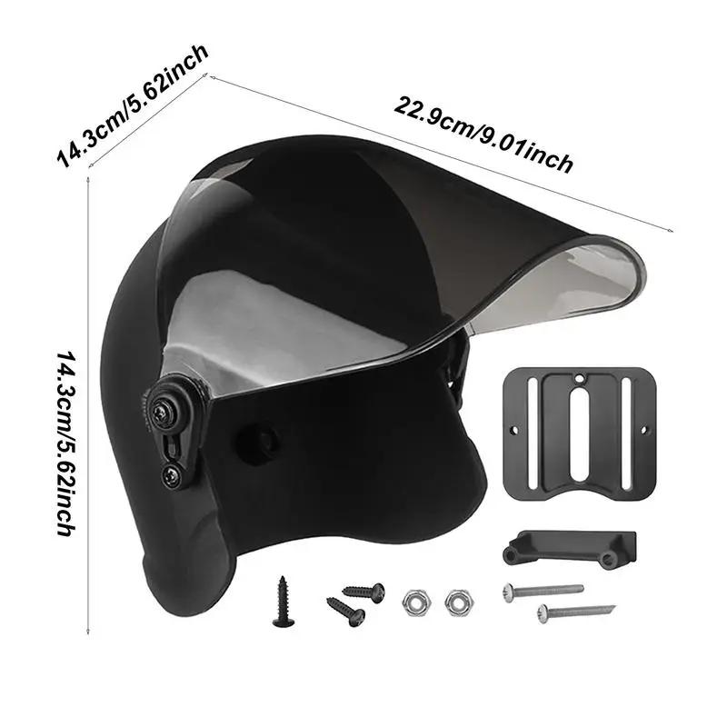 Support de téléphone portable pour moto, pare-soleil, casques de montage, petits casques de téléphon