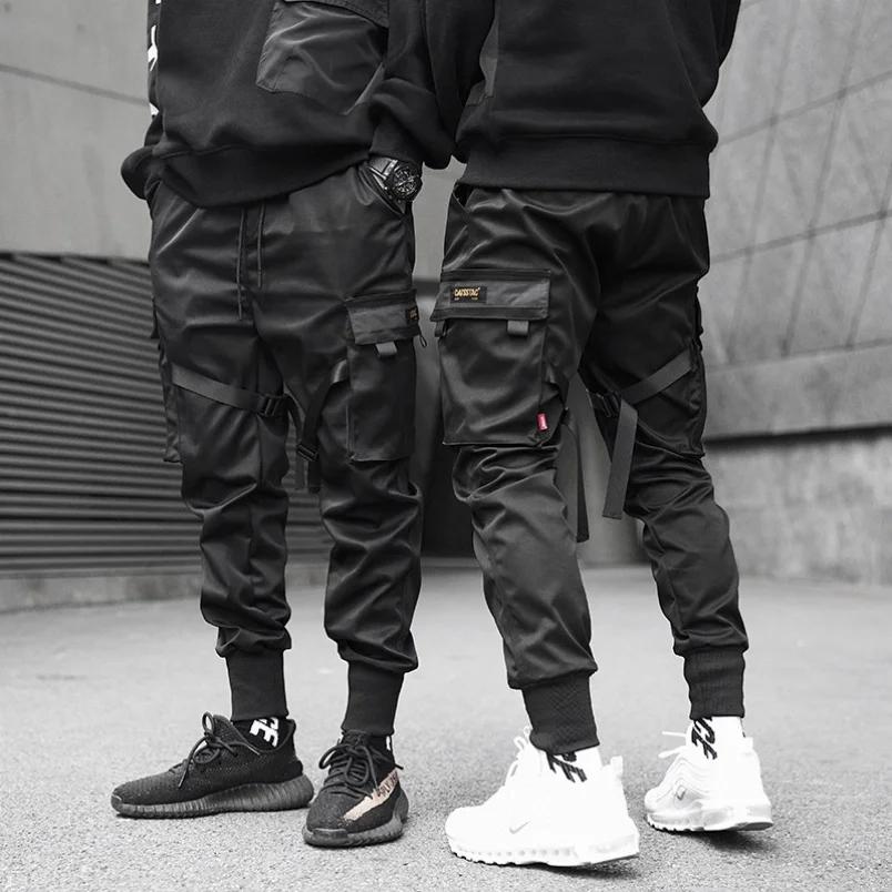 2025 hommes Multi poche pansement tactique technique vêtements pantalons de travail hommes Harajuku 