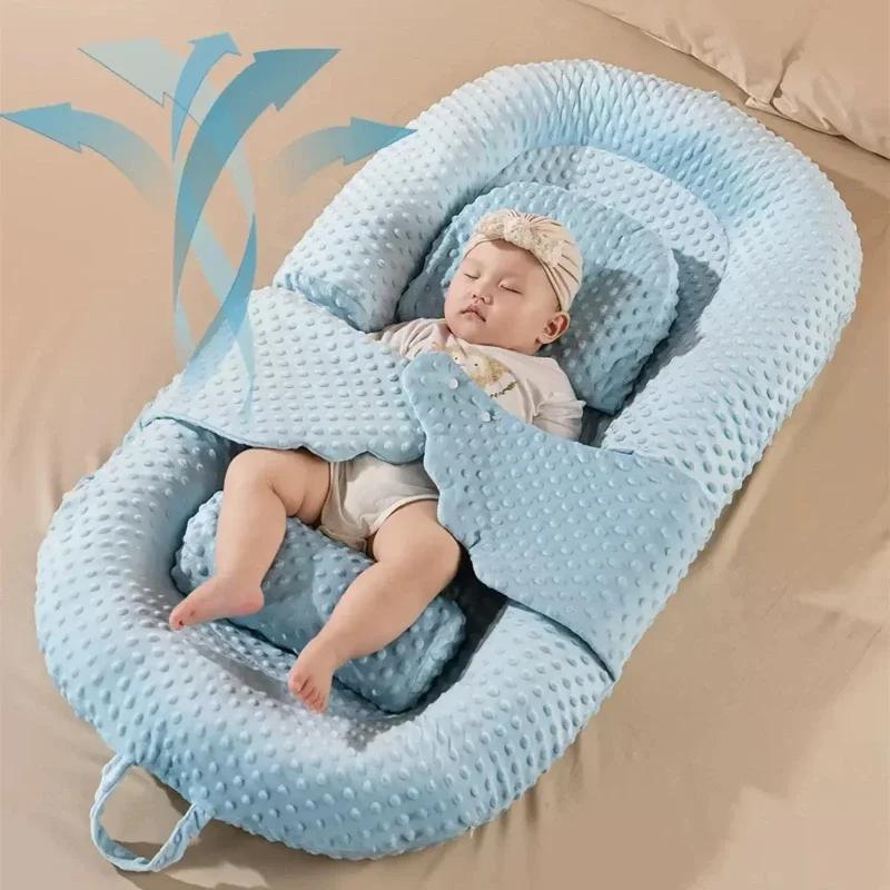 Oreillers pour bébé de 0 à 12 mois, berceau pour nouveau-né, coussinets de pente portables, oreiller