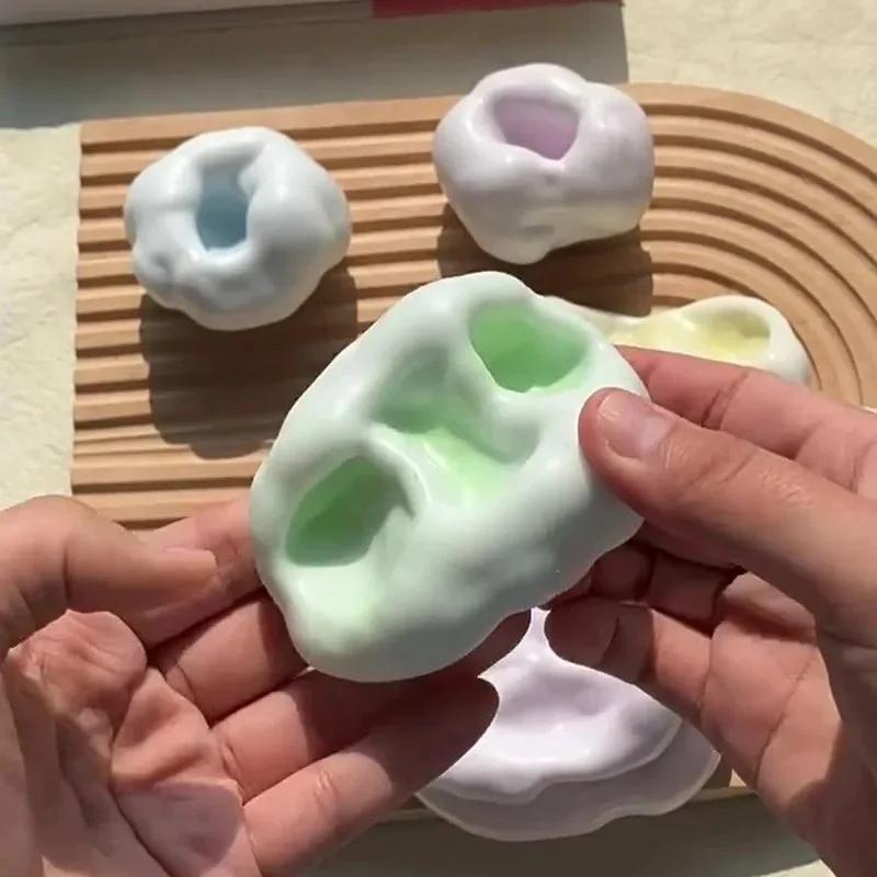 Squishies sous vide façonnable, boule de sable, balle anti-Stress en raisin, balle bruyante, jouet a