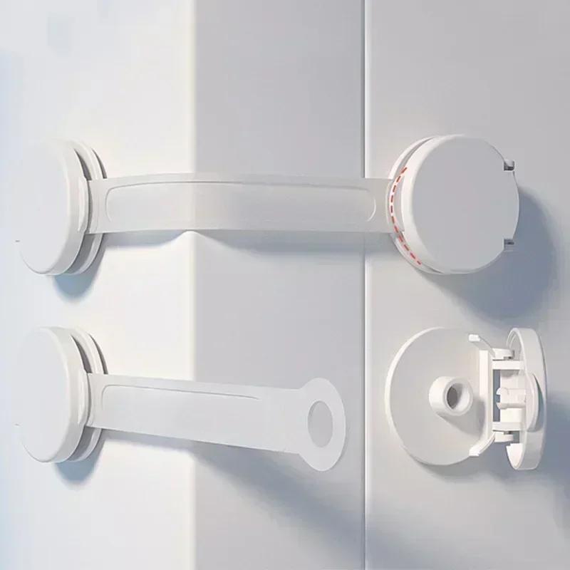Serrures de porte multifonctionnelles pour la sécurité de bébé, serrure d'armoire, sécurité des enfa