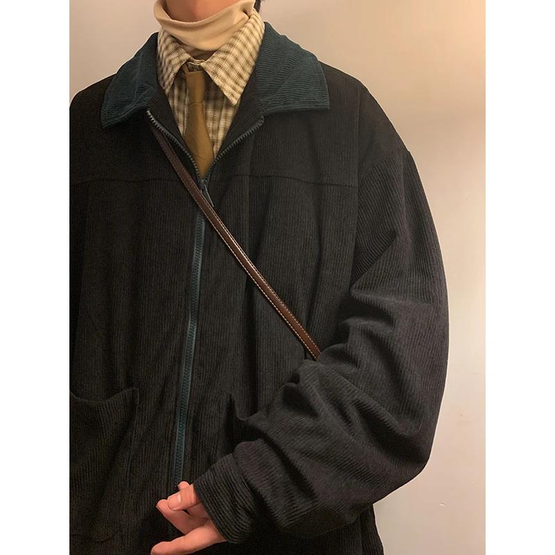 Style américain Vintage 2025 hommes Bomber veste coupe-vent manteaux à glissière automne lâche Cargo