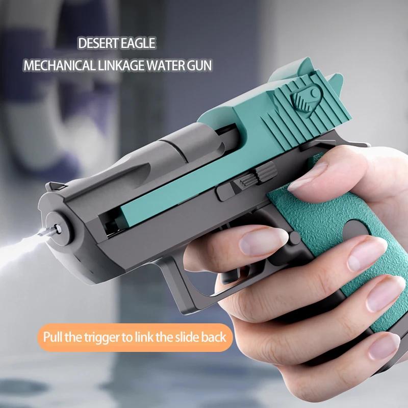 Mini pistolet à eau manuel, aigle du désert, jeu de tir, jouet de combat, jeu d'eau, jouets d'extéri