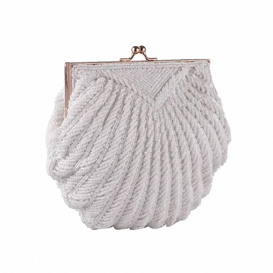 Sacs de soirée Femmes Pochette de soirée Pochettes de mariage Patients Sac à main Perle Perlée Mode 