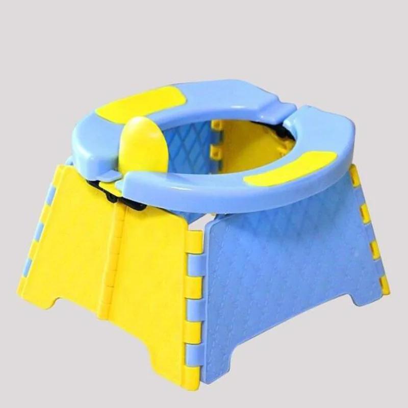 Nouveau Petite toilette de voiture portable pliable de voyage en plein air pour enfants