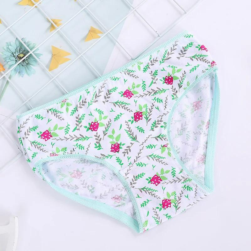 1/3/6/12 pièces 100% coton culottes ensembles filles enfants slips courts sous-vêtements pour enfant