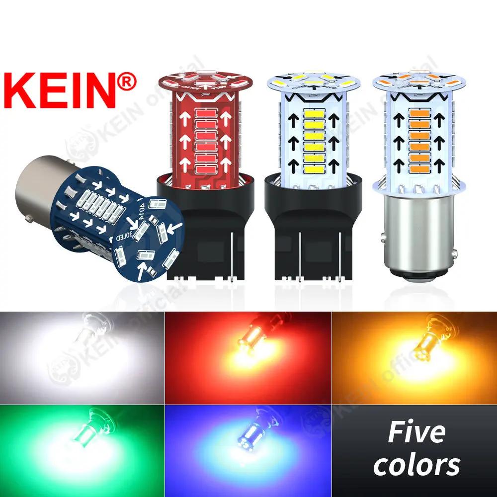 KEIN – feu Stop Flash 1157 ampoule Led stroboscopique P21W P21/5W 1156 BA15S BAY15D T20 7440 7443, f