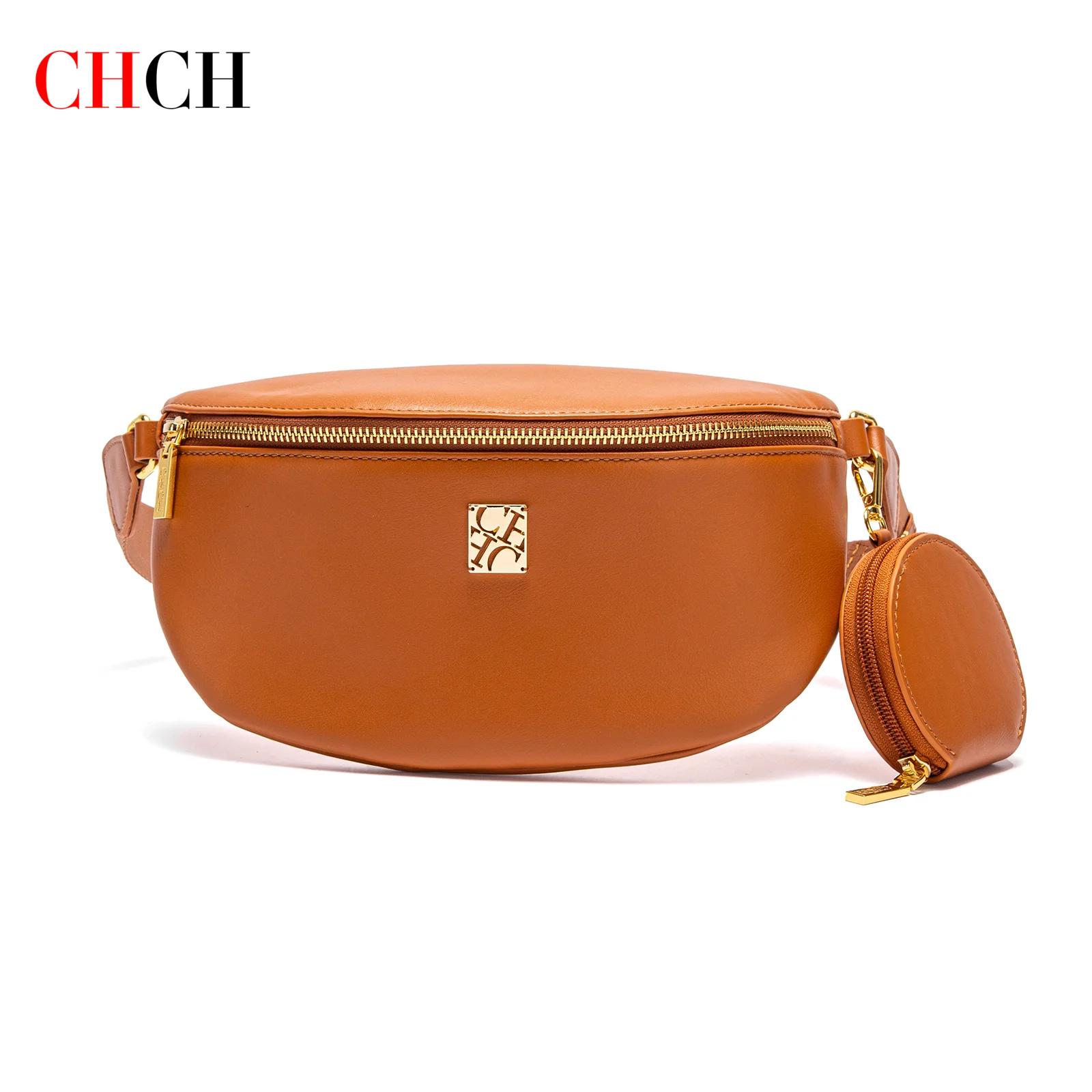 CHCH Sac banane femme 2026 Nouveau marron Sac de voyage à bandoulière