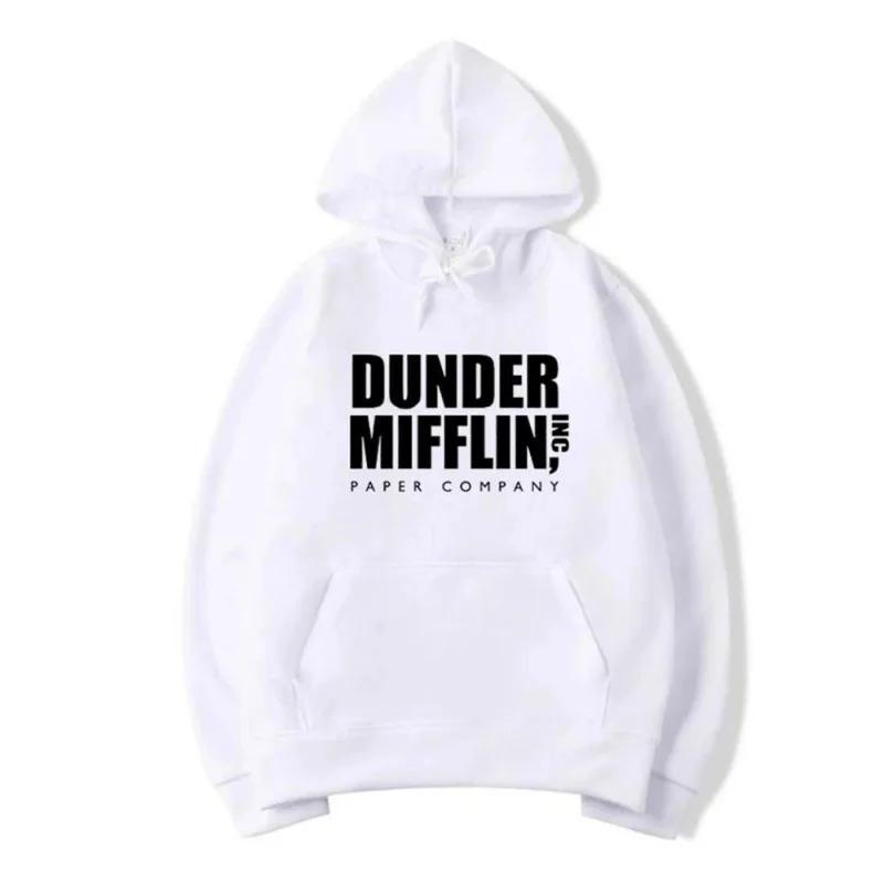 Dunder Mifflin Paper Company Sweat à capuche The Office Sweat-shirt unisexe décontracté à capuche