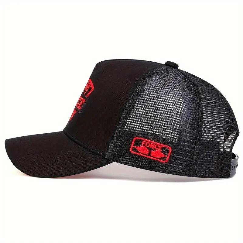 Casquette de Baseball en maille pour hommes et femmes, chapeau de Sport de plein air avec lettres, u