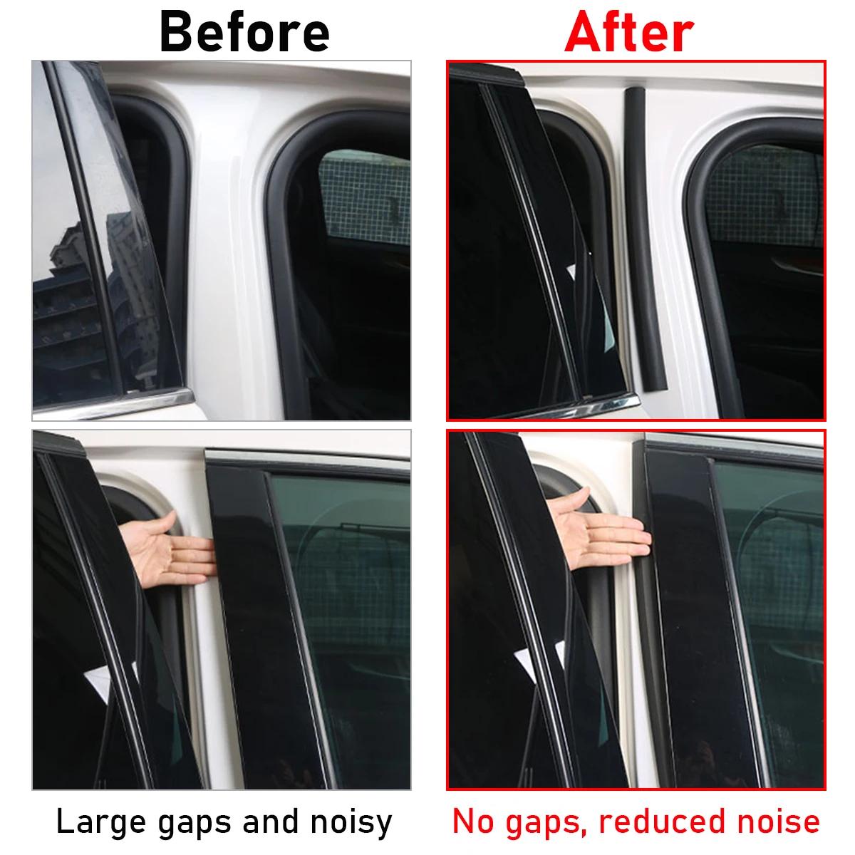 Bandes d'étanchéité pour porte de voiture, autocollant, isolation phonique, anti-poussière