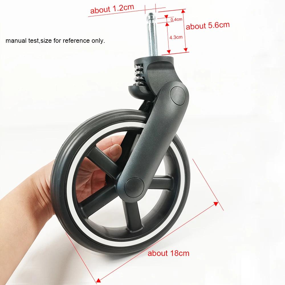 Roue avant de poussette, deux versions pour Cybex Balios S Lux, design de cadre différent, utilisati
