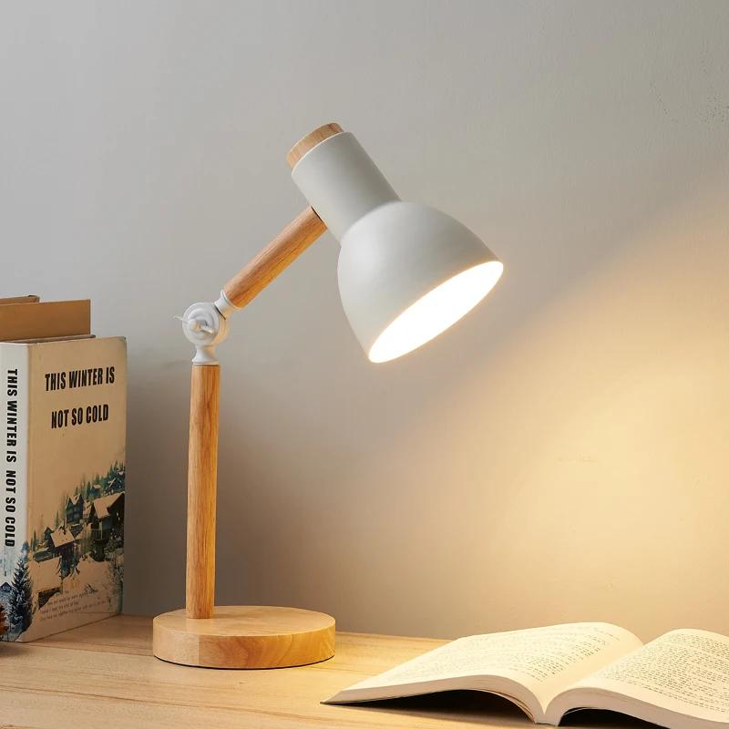 Protection des yeux décorative nordique petite lampe de Table moderne Simple mignon exquis chambre b