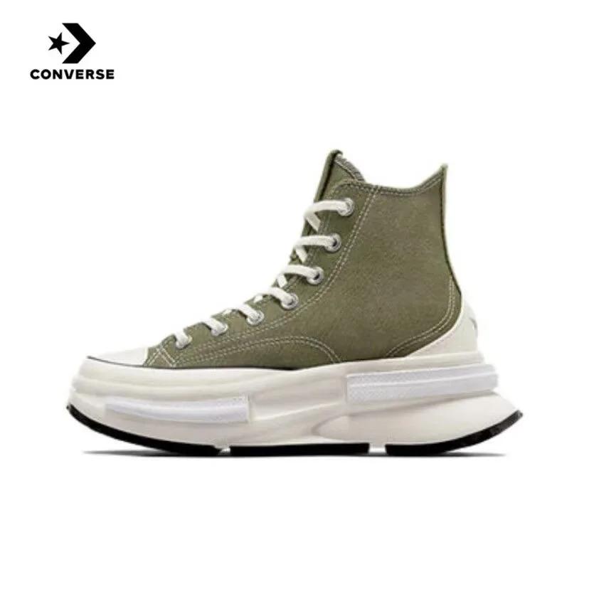 Converse Run Star Hike Ox blanc noir gomme Absorption des chocs résistant à l'usure haut semelle épa