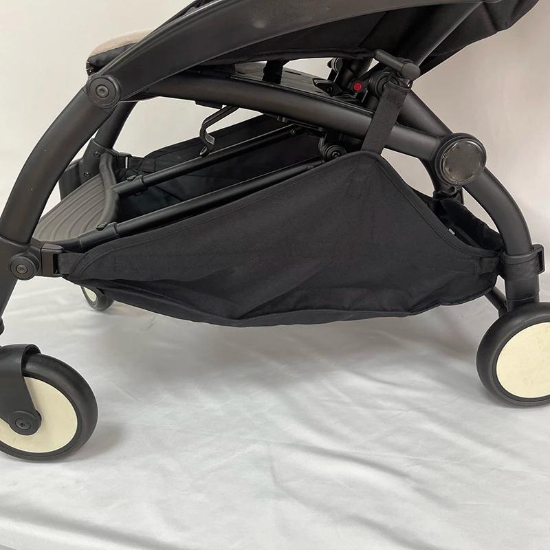 Panier de courses pour accessoires de poussette, matériau 1:1, sac de rangement sous le siège pour Y