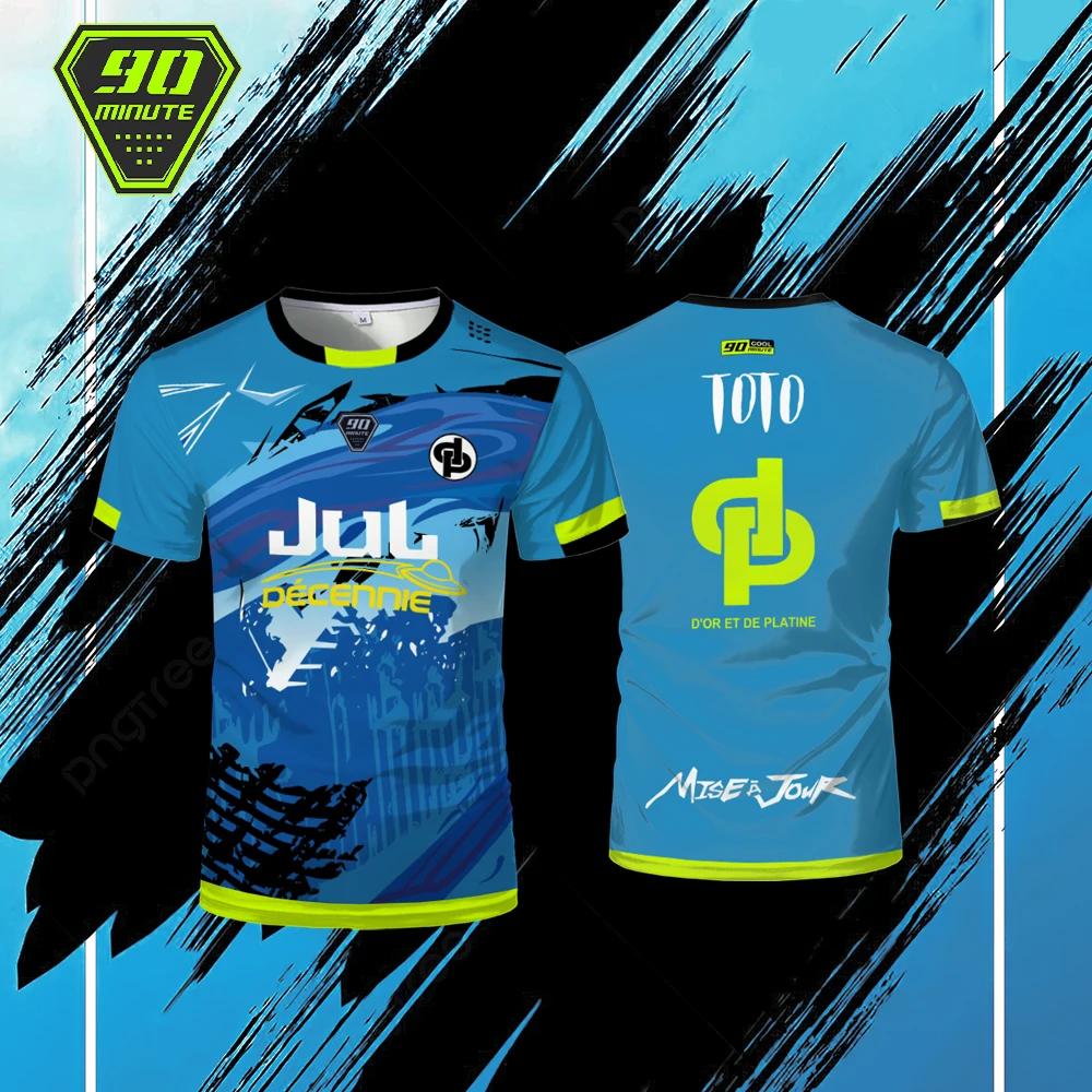 Été Chaude Maollot Jul T-shirt 90 Minute Sport Maillot Respirant En Plein Air À Séchage Rapide Chemi