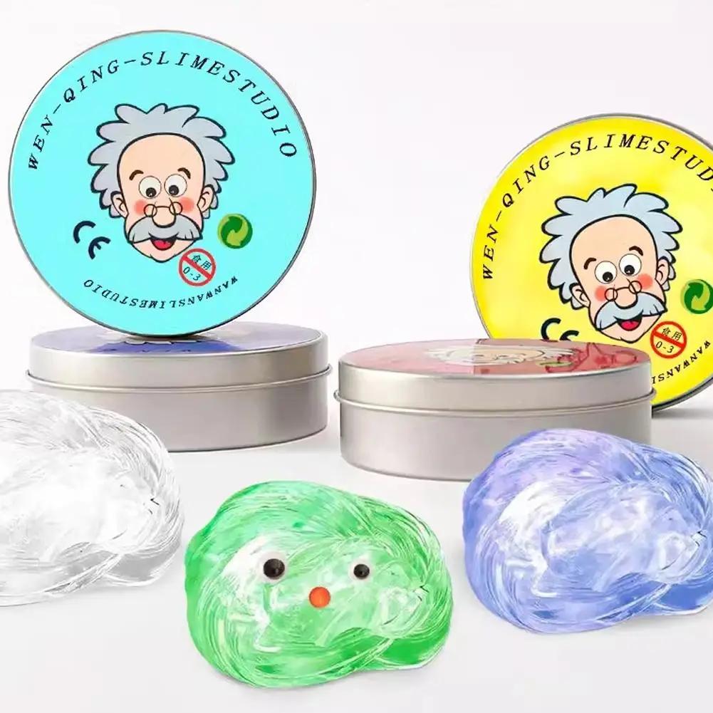 Jouets colorés de décompression liquide Non newtonien pour enfants, composé de modélisation élastiqu