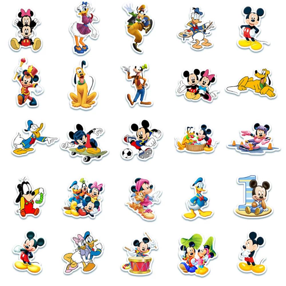 Autocollants du film Disney TureMouse, décalcomanies d'anime, bricolage, planche à roulettes, ordina