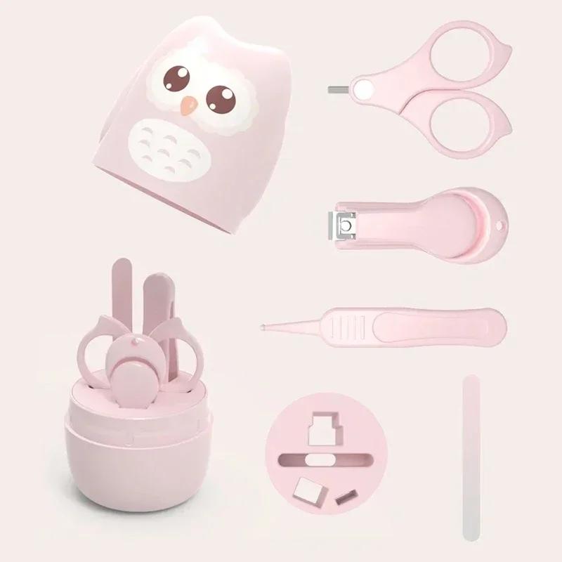 Kit de manucure pour enfants, ciseaux à ongles pour bébé, ensemble d'outils de soins des ongles pour