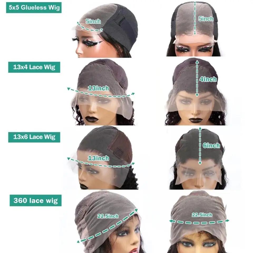 Perruques avant en dentelle transparente HD Body Wave pour femme, vague d'eau brésilienne, cheveux h