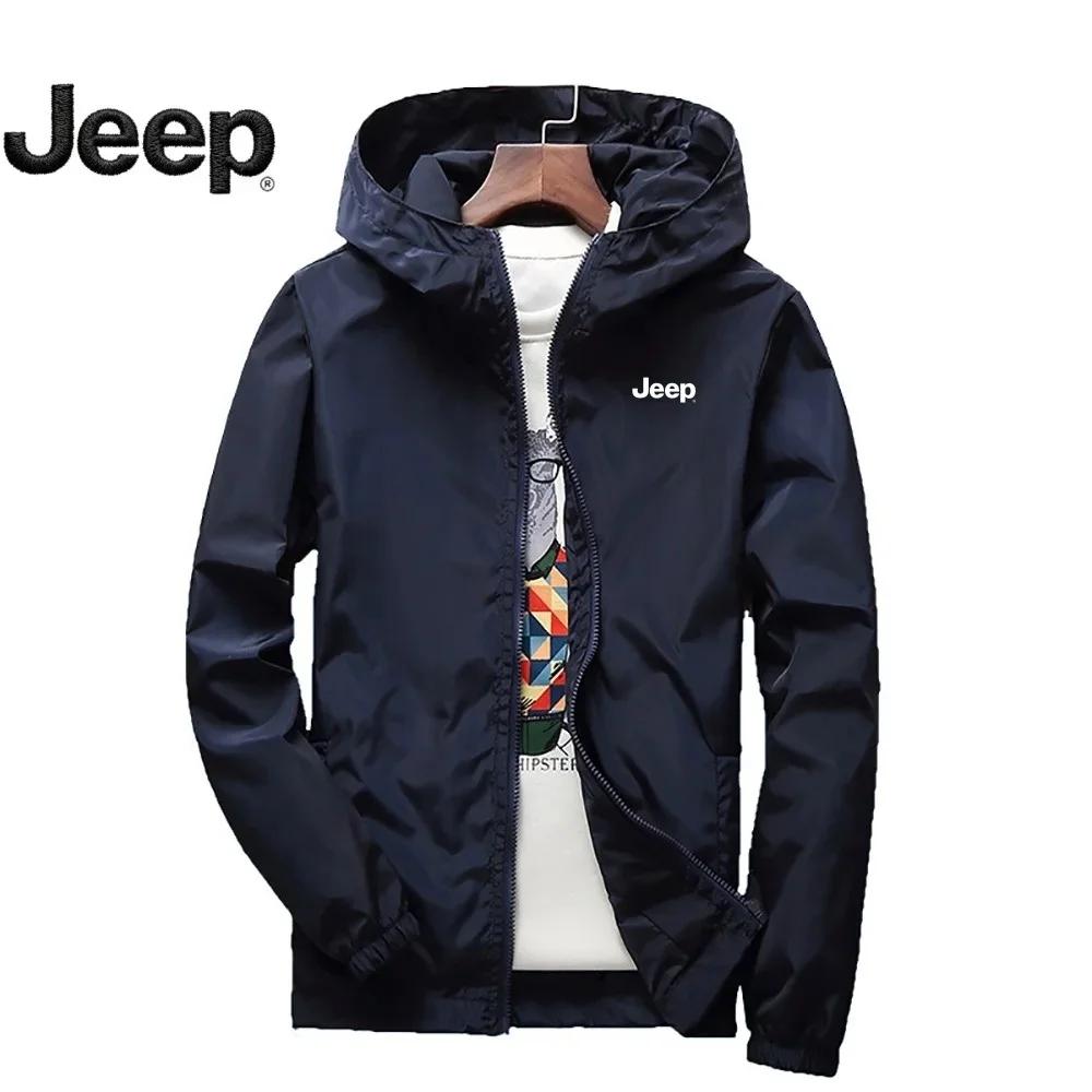 Vestes de montagne fines pour hommes et femmes Jeep, pour le printemps et l'automne, vestes de sport