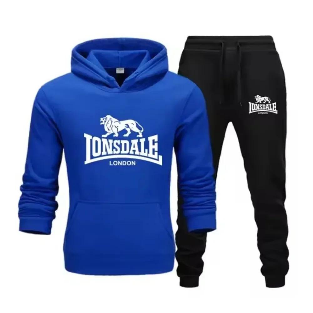 Animal léopard 2025 printemps automne haute qualité décontracté hommes ensemble de vêtements de spor