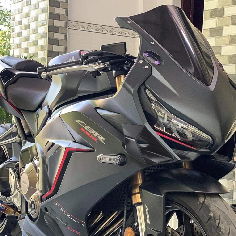 Kit de Protection pour ailes de carénage avant, coque d'aile aérodynamique, pour HONDA CBR650R CBR 6