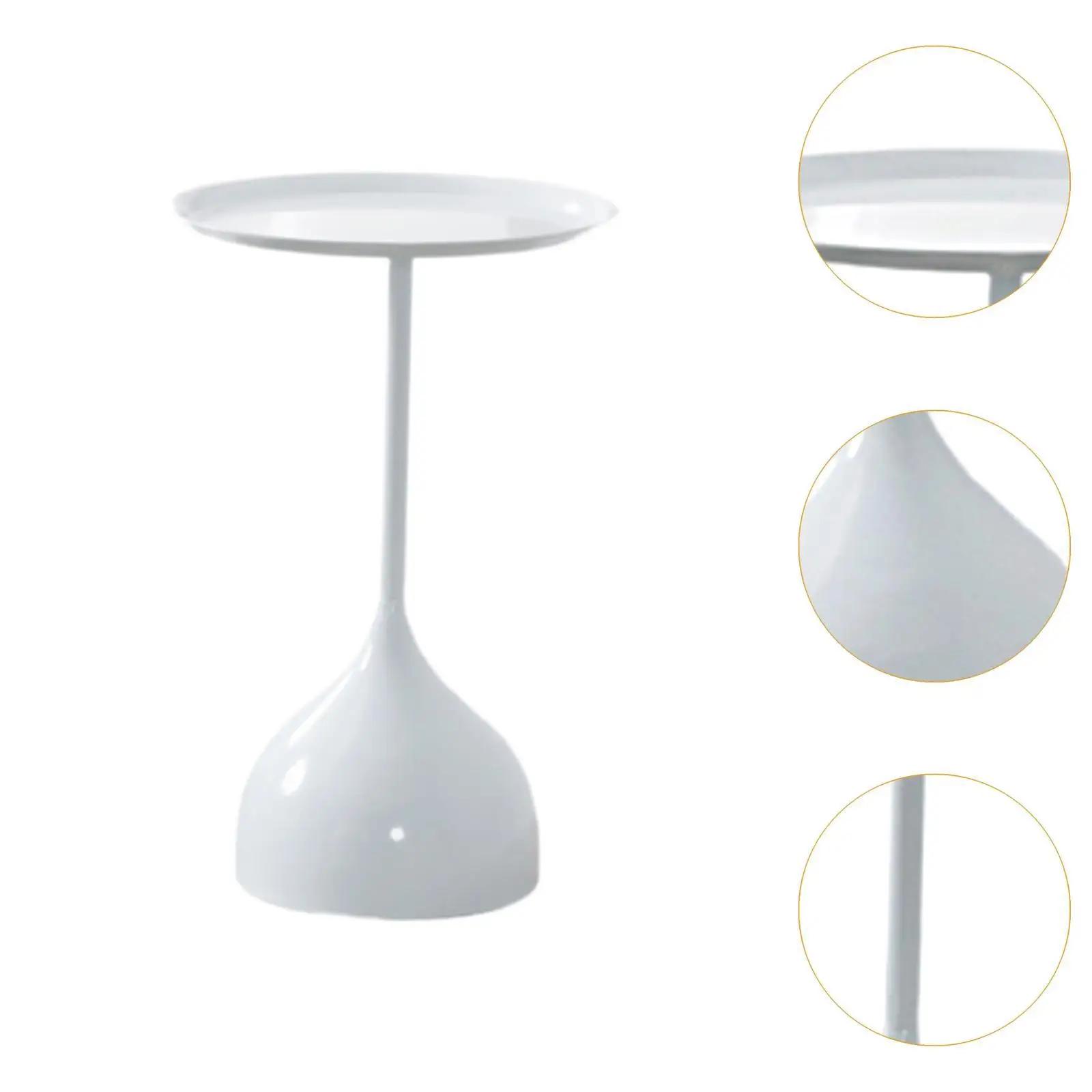 Table d'appoint ronde Table basse fer Art Base décor meubles boisson bureau table de nuit pour balco