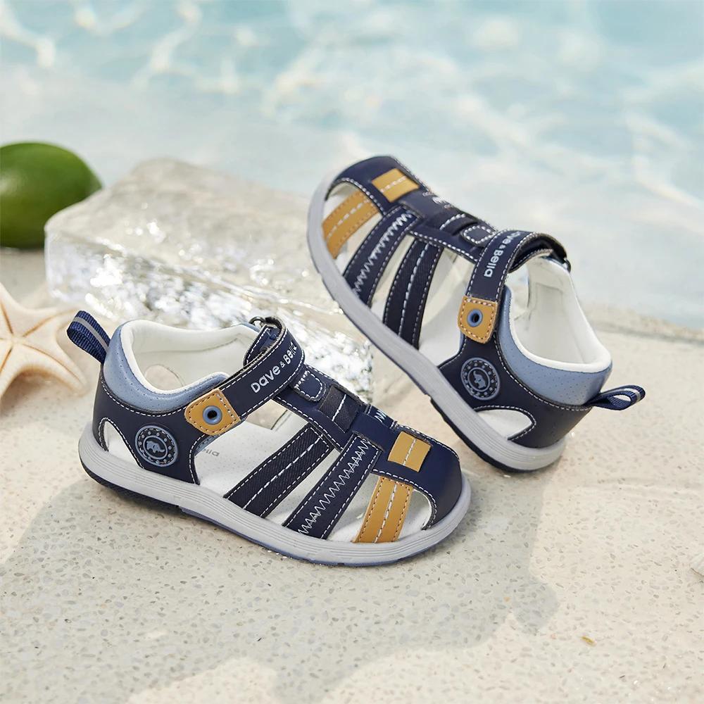 Sandales décontractées Dave Bella pour garçons, chaussures d'été pour enfants, sandales d'extérieur 