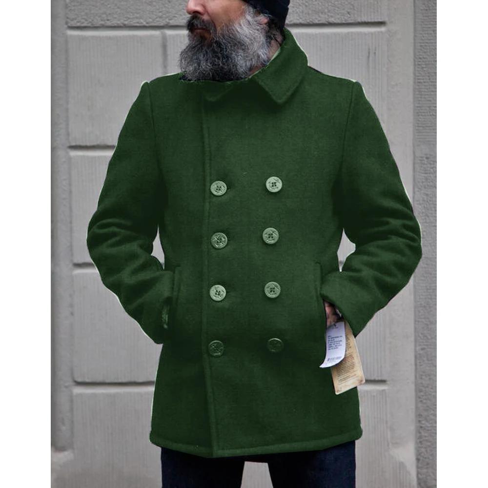 Homme vestes pour hommes automne et hiver laine de haute qualité vente chaude veste affaires décontr