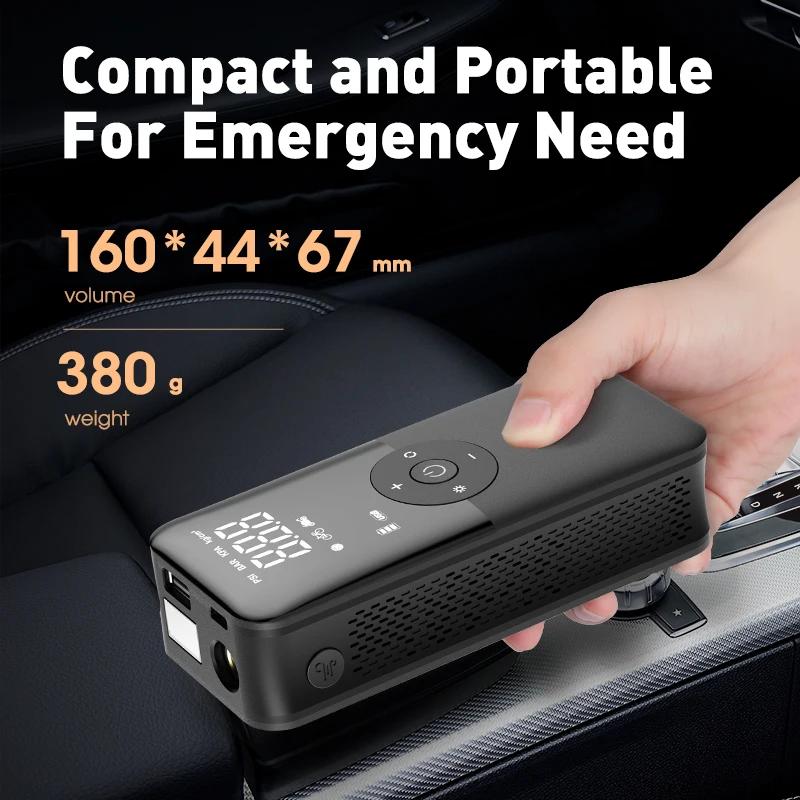 CARSUN pompe à Air Rechargeable gonfleur de pneu compresseur Portable numérique sans fil gonfleur de