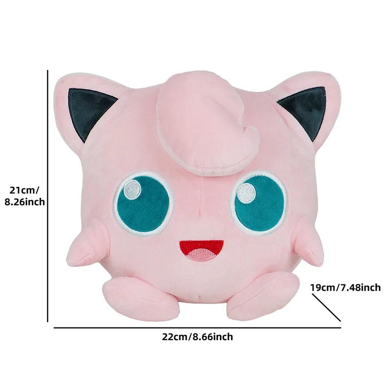 Poupée en peluche originale Jigglypuff, jouets en peluche Gengar Clefairy Marill, dessin animé Kawai