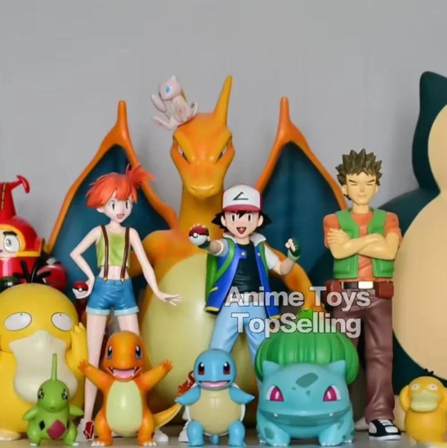 13 cm/5.1in Anime Pokemen Figure Ash Ketchum figurines d'action Pvc Collection modèle jouets pour en