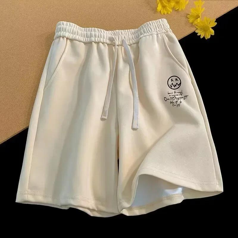 Short surdimensionné pour hommes, fin, décontracté, jambes larges, polyvalent, tendance, ample, surd