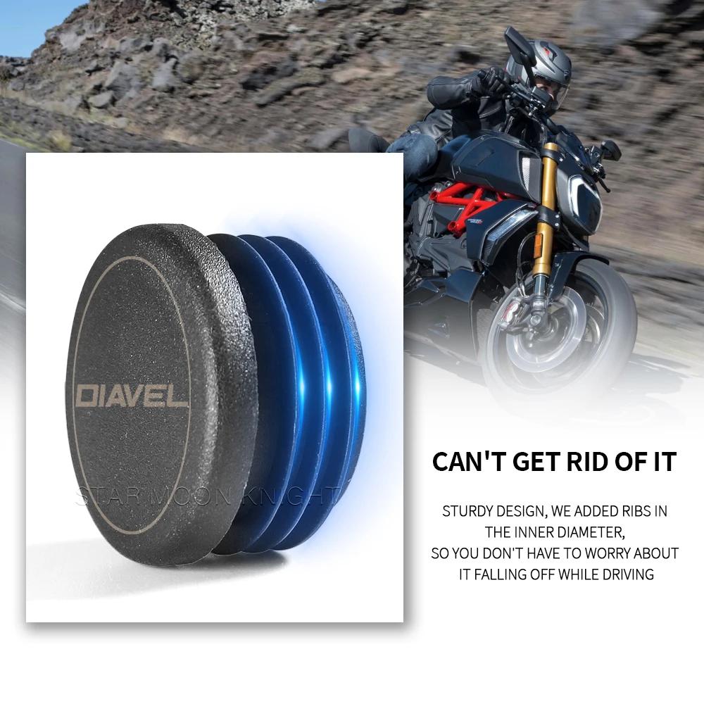 Couvercle de trou de cadre de moto, capuchons décoratifs, jeu de capuchons de cadre pour DucSauX, Di