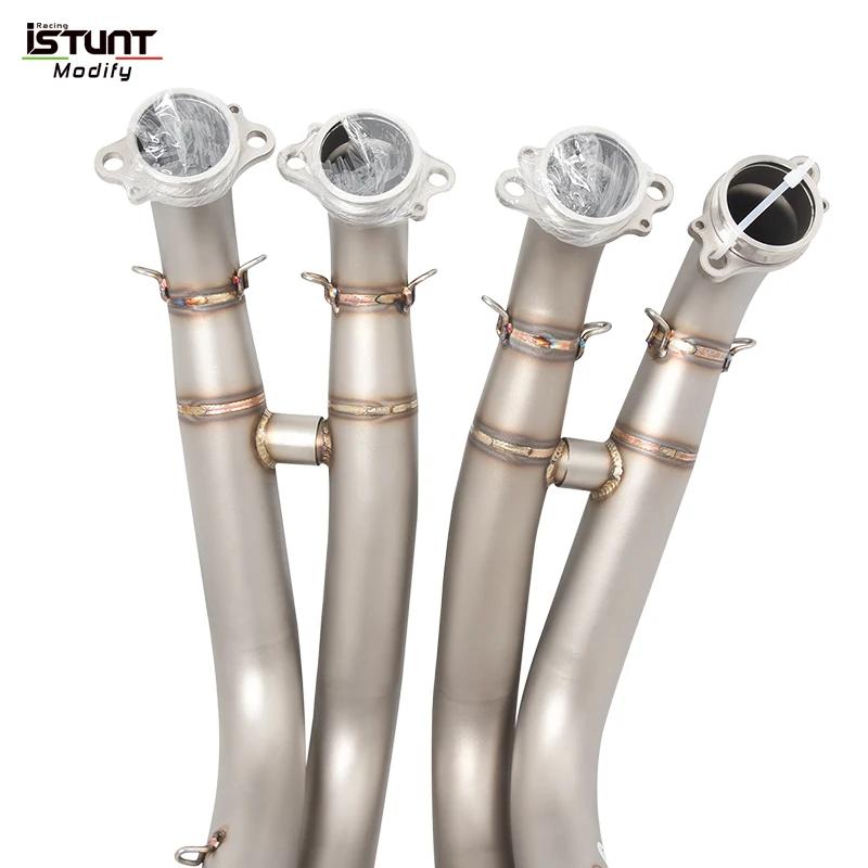 Pour BMW S1000RR 2019 - 2025 S1000R 2021 - 2025 système d'échappement de Moto lien avant tuyau conne