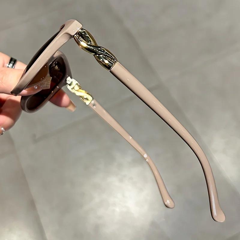 Lunettes de soleil œil de chat pour femmes, lunettes de soleil papillon rétro, lunettes d'alpinisme 