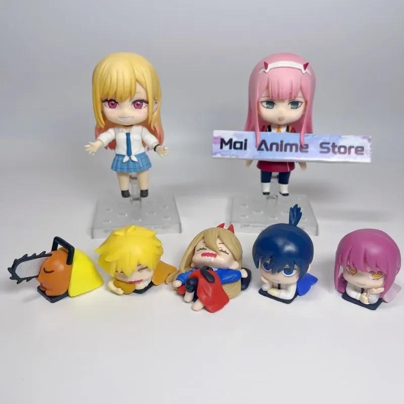 Figurine mignonne Chainsaw Man Power, statue Aki Denji, figurine d'action Makima endormie, décoratio