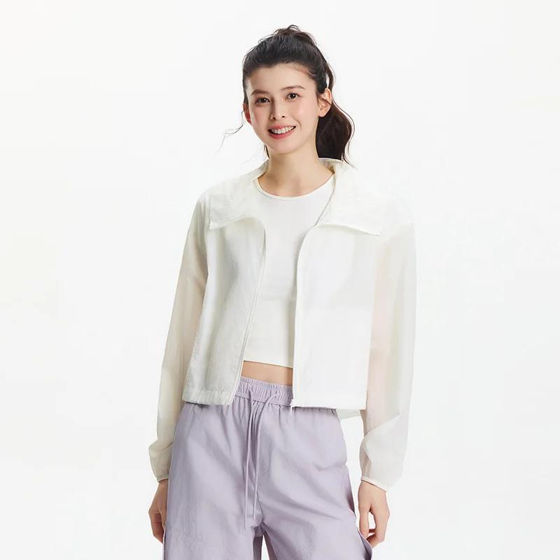 Veste UV Femme Semir 2026 – Col court, coupe ample, sensation fraîche, style décontracté élégant, do