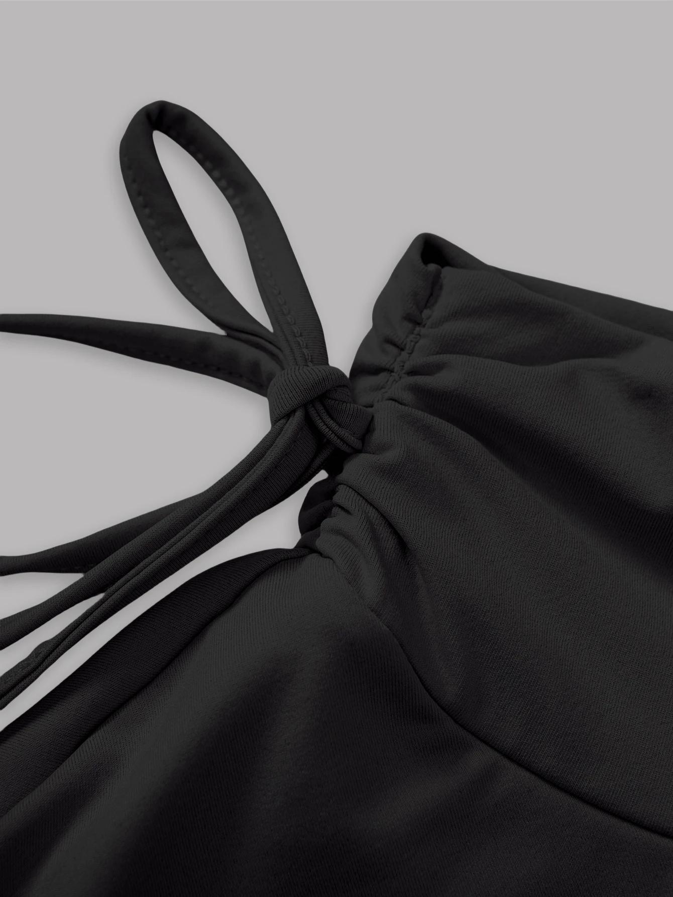 Nouvelle jupe unie pour femme, mode estivale, polyvalente, taille haute, coupe ajustée, taille élast