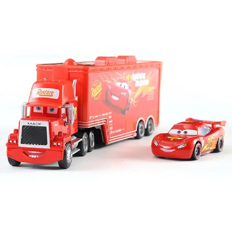 Disney Pixar Cars 3 jouet foudre Mcqueen Jackson tempête Cruz Ramirez Hudson Mack camion voiture 2 p