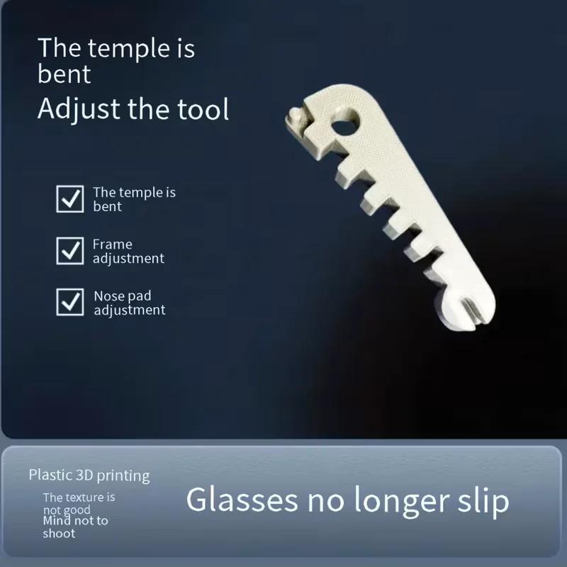 Outil de réglage de la flexion des branches de lunettes, outil de réparation du support nasal, robus