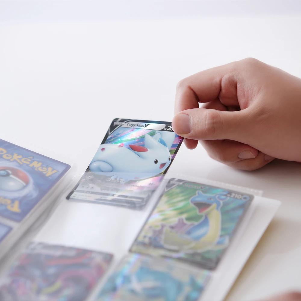 240 pochettes de protection pour cartes Pokémon, classeur de collection, album de rangement et de pr
