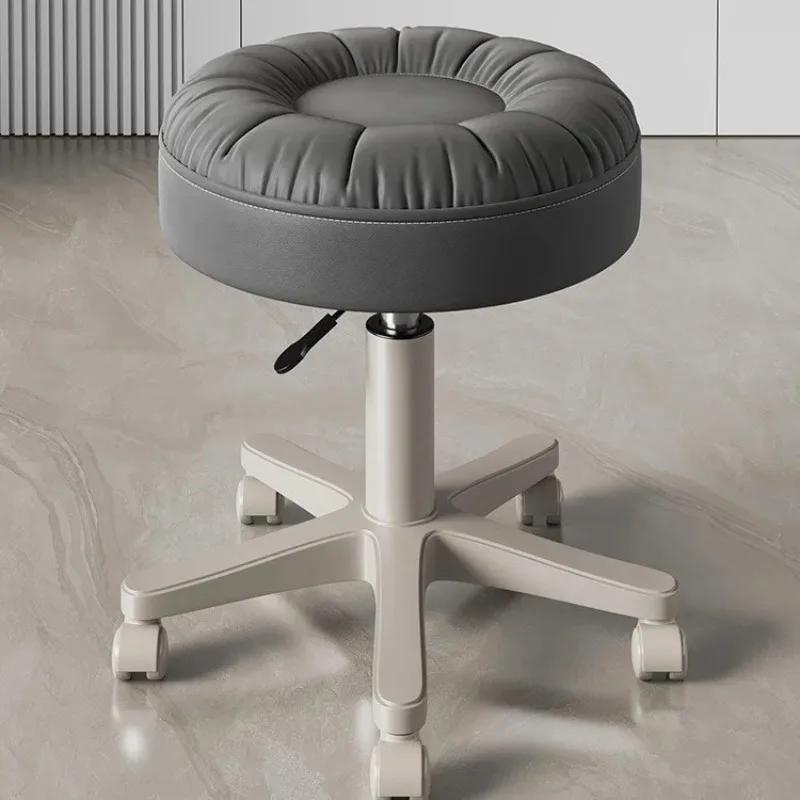 Tabouret de maquillage, chambre d'enfant haut de gamme de luxe légère, tabouret de coiffeuse de nouv