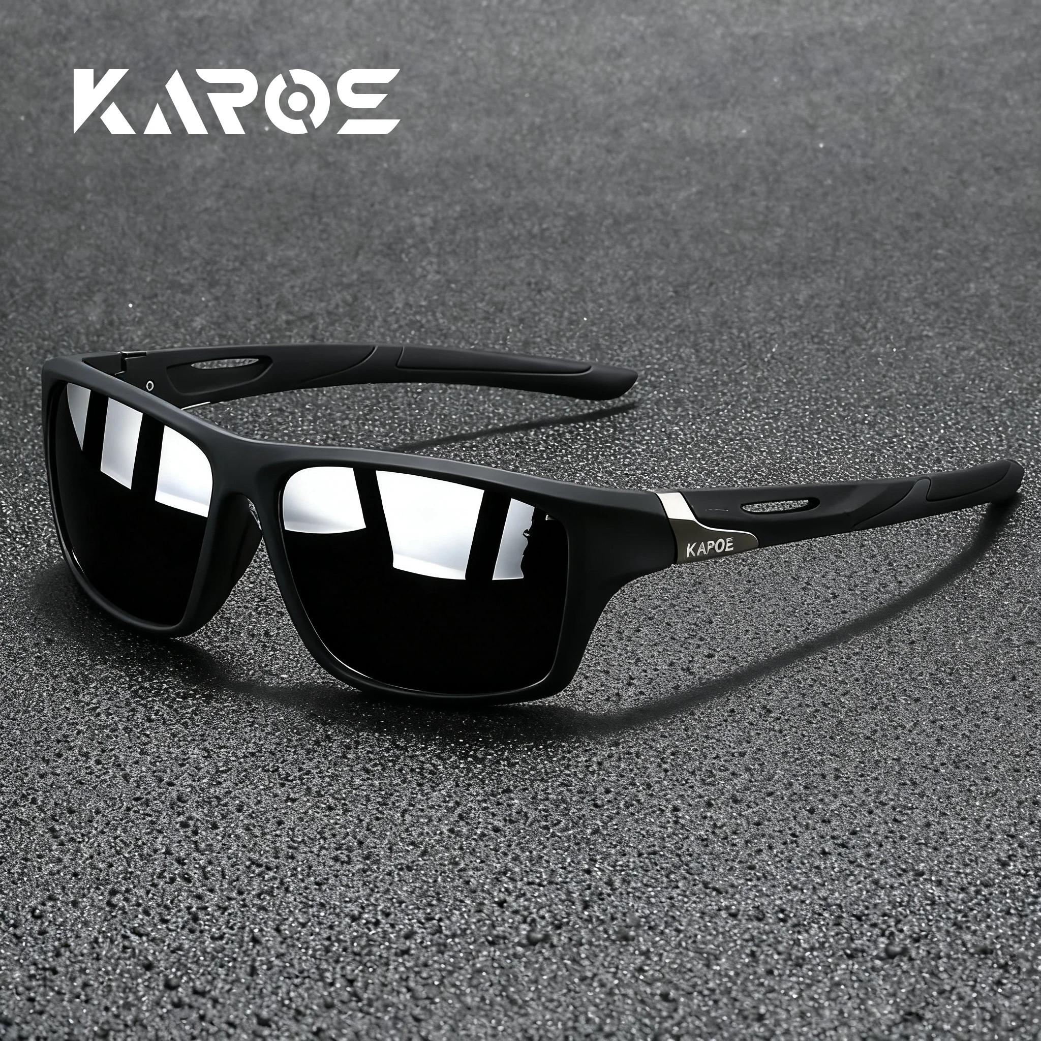 KAROS Sports Polarized Sunglasses Unisex with UV400 Filter Perfect for Fishing Camping Water Sports 