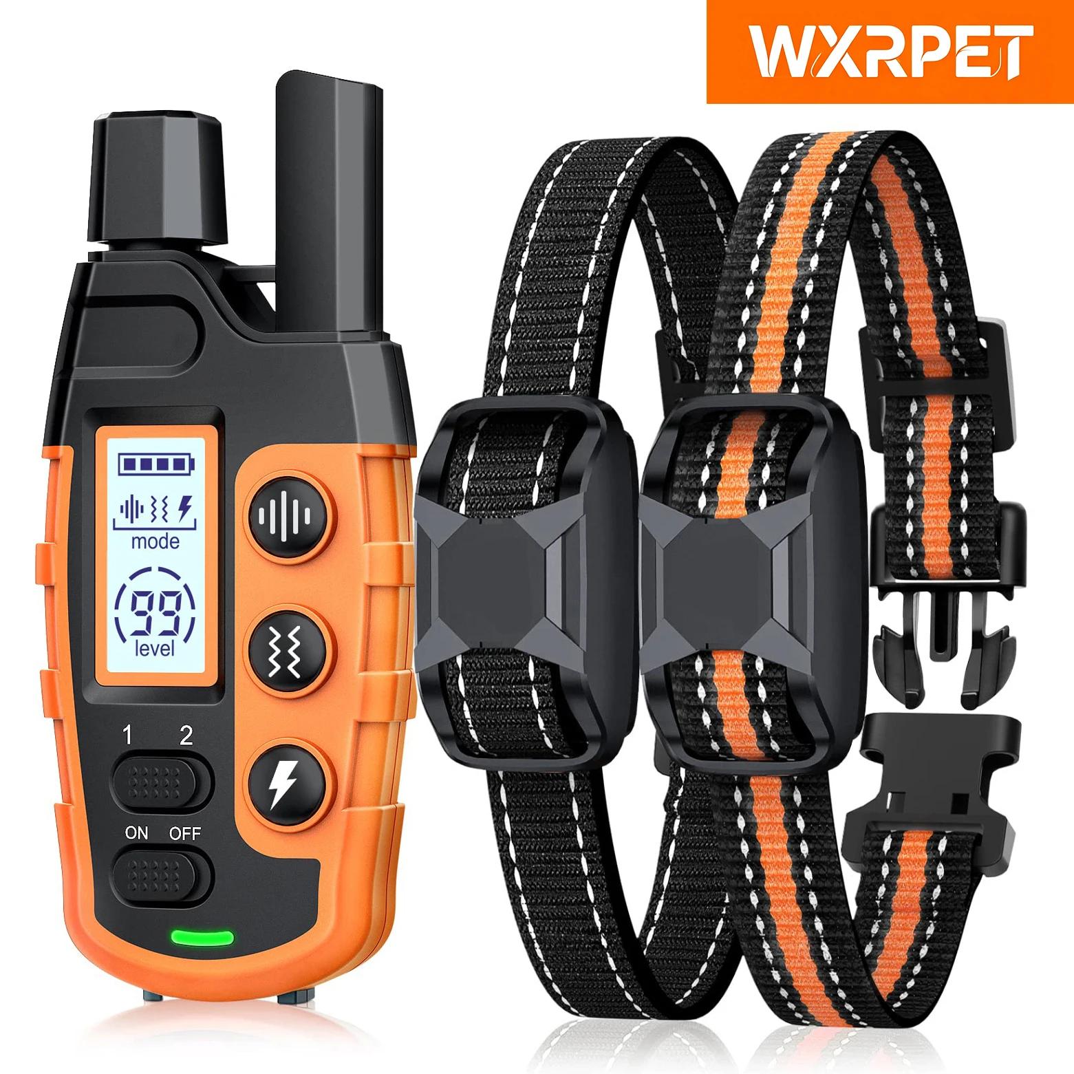 Collier de dressage électrique pour chien, 3300 pieds, télécommande, étanche, comportement pour anim